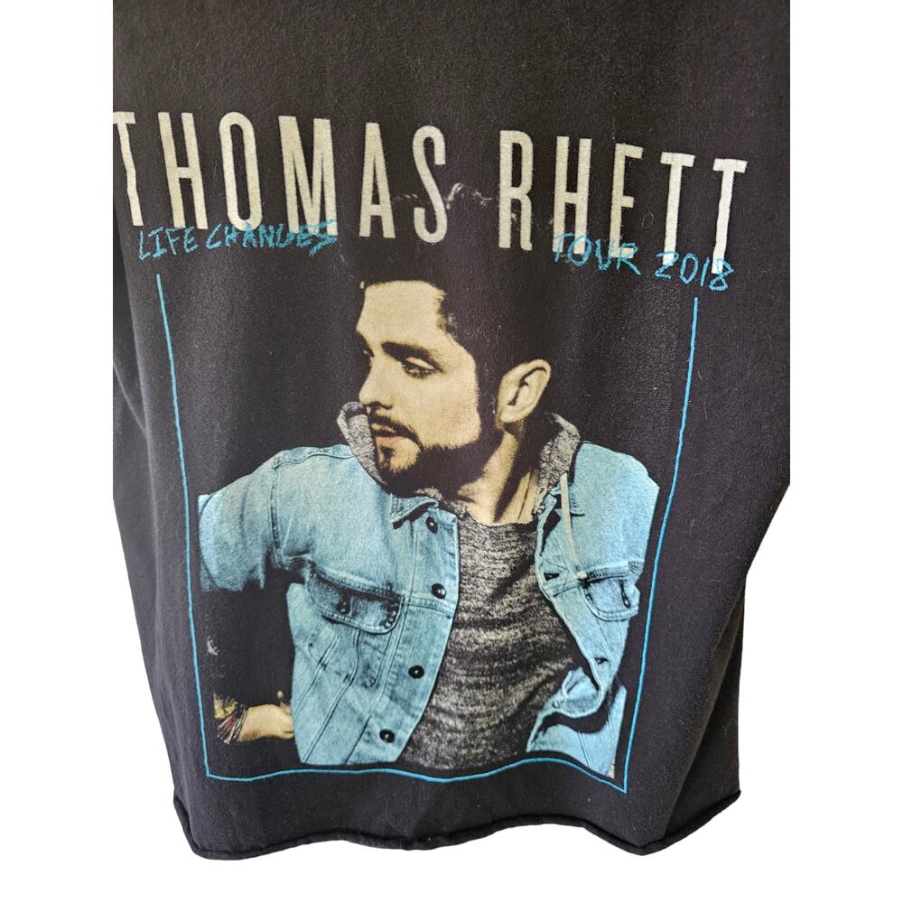Thomas Rhett  Life Changes 2018 Tour Cut Off Tee Size M